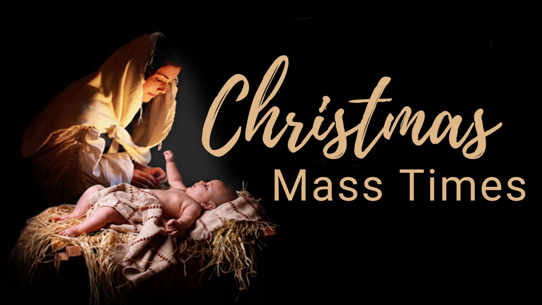 Christmas Masses Good Shepherd Catholic Community