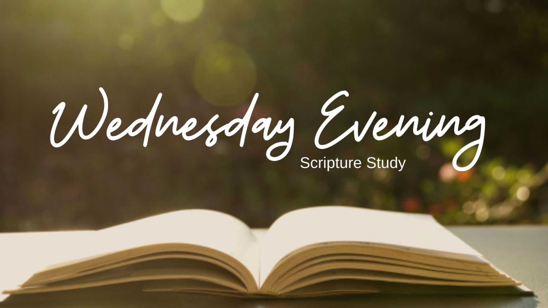 wednesday evening bible study images